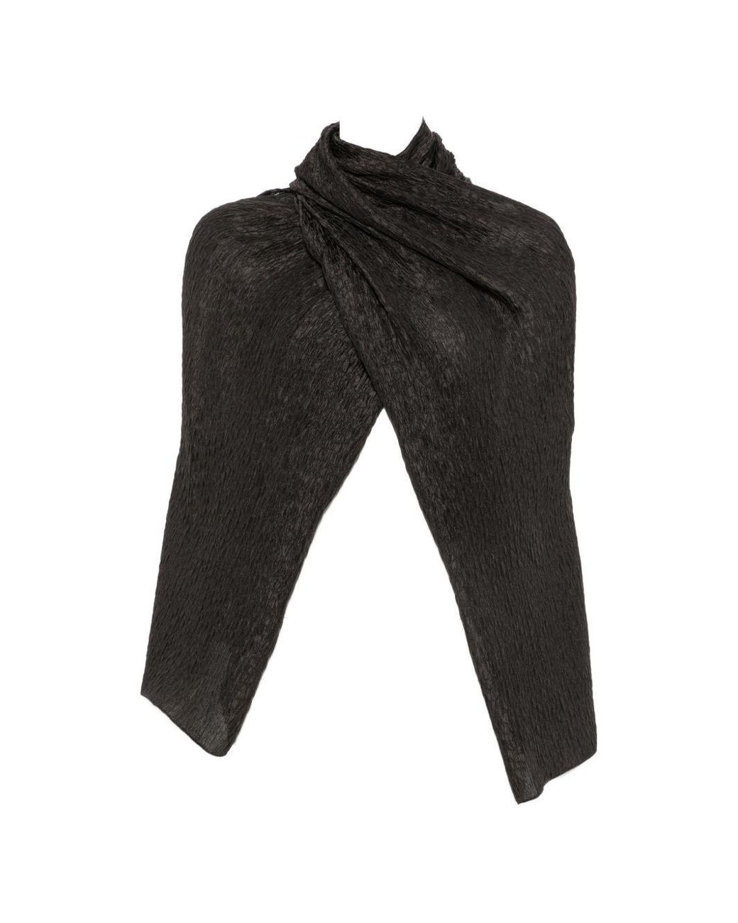 Cortana Black Anhelo Sleeved Stole