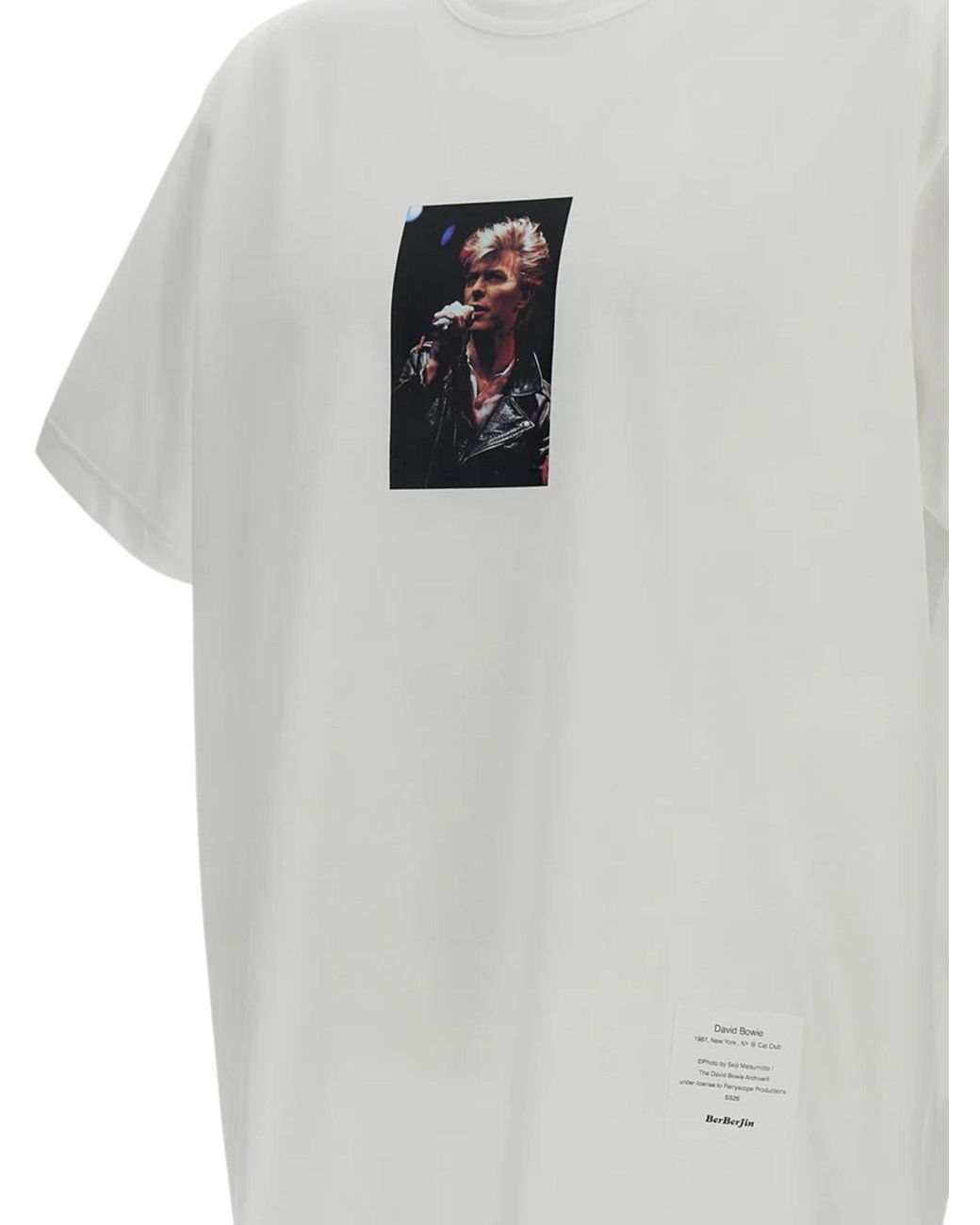 Junya Watanabe White Printed T-Shirt for men