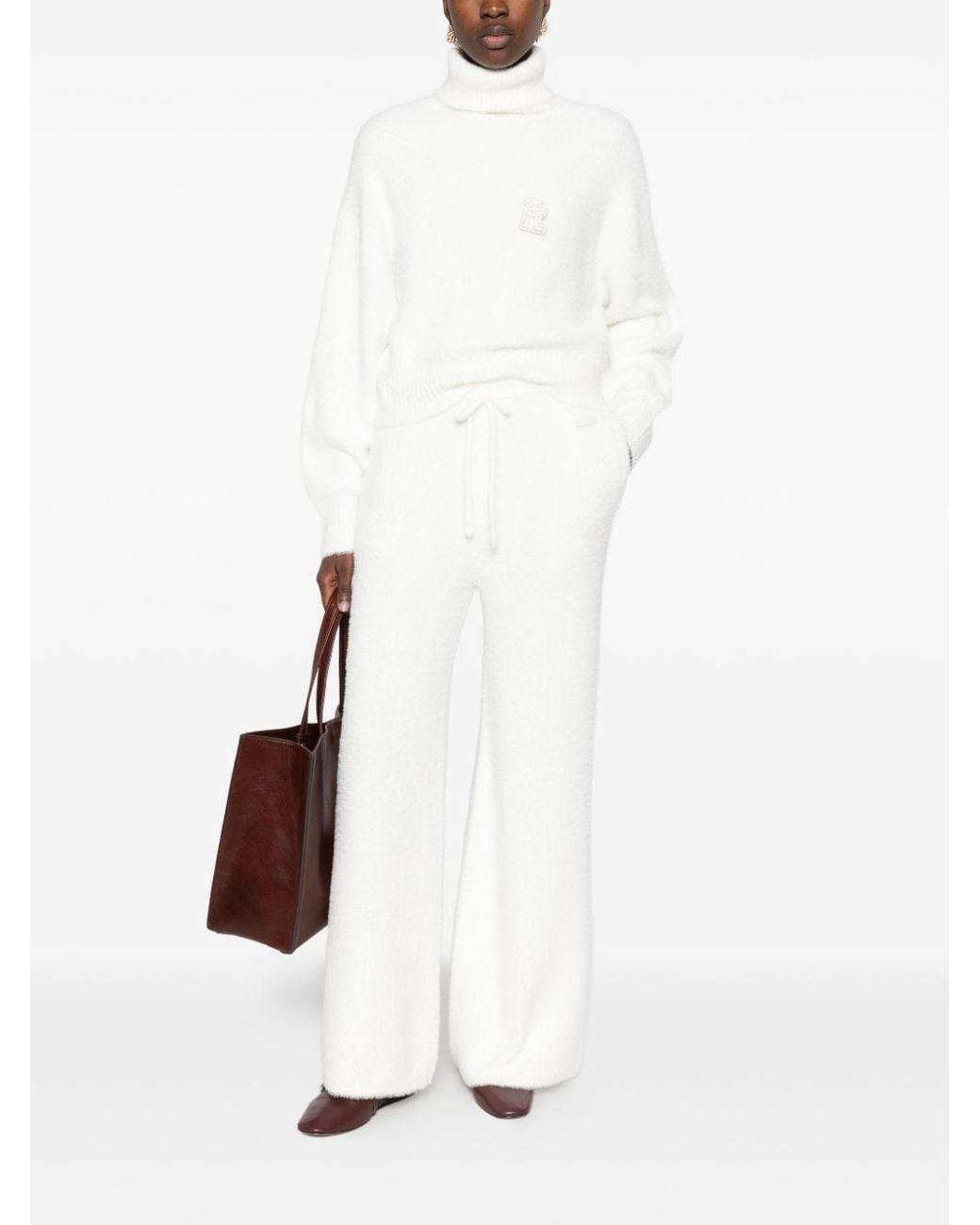 Rudsak White Alisya Turtle-Neck Sweater