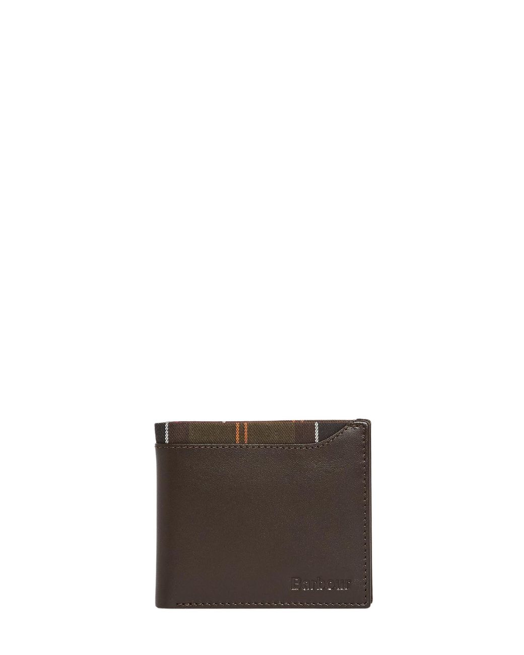 Barbour Brown Leather Wallet For for men