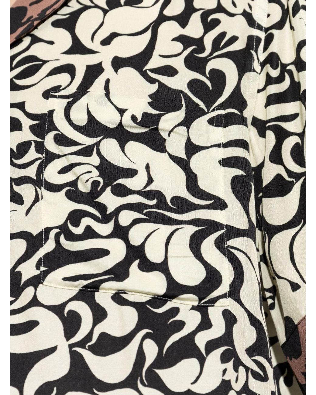Dries Van Noten Black Carltone Shirt for men