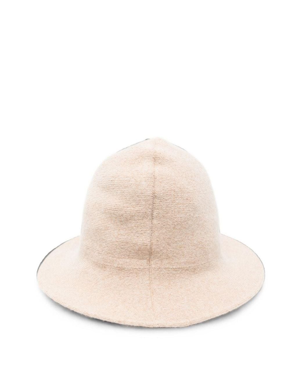 Borsalino Natural Angelina Wool Blend Cloche Hat