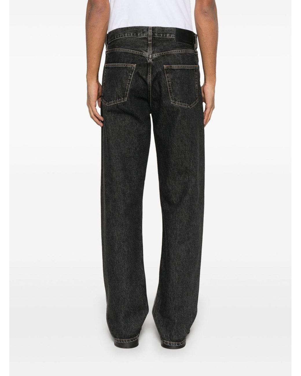 sunflower Black Wide Leg Jeans for men