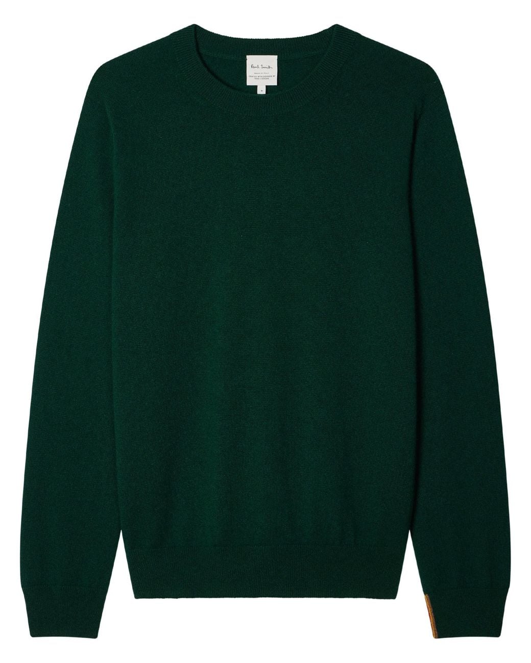 Paul Smith Green Cashmere Sweater for men