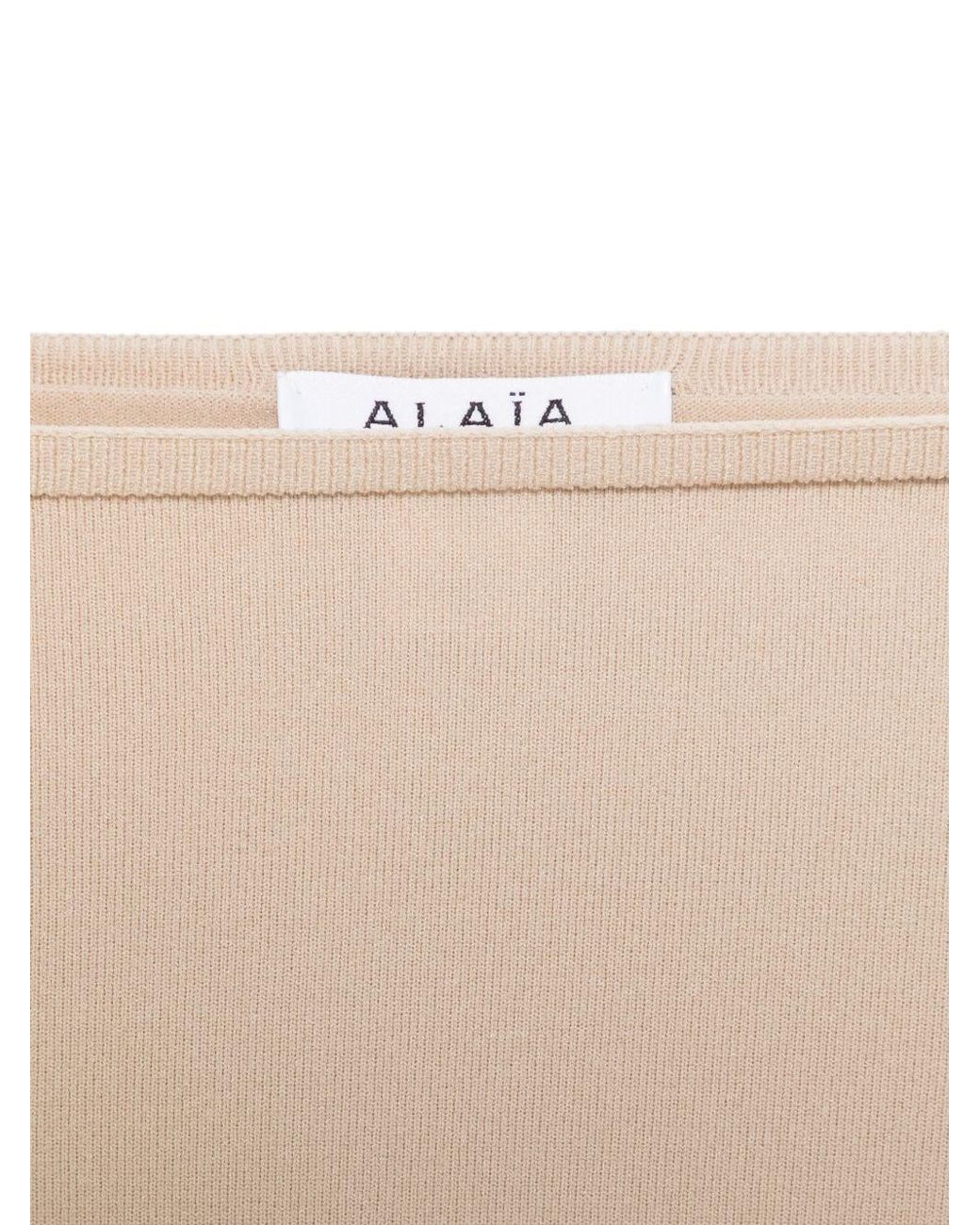 Alaïa Natural Second Skin Lingerie Set