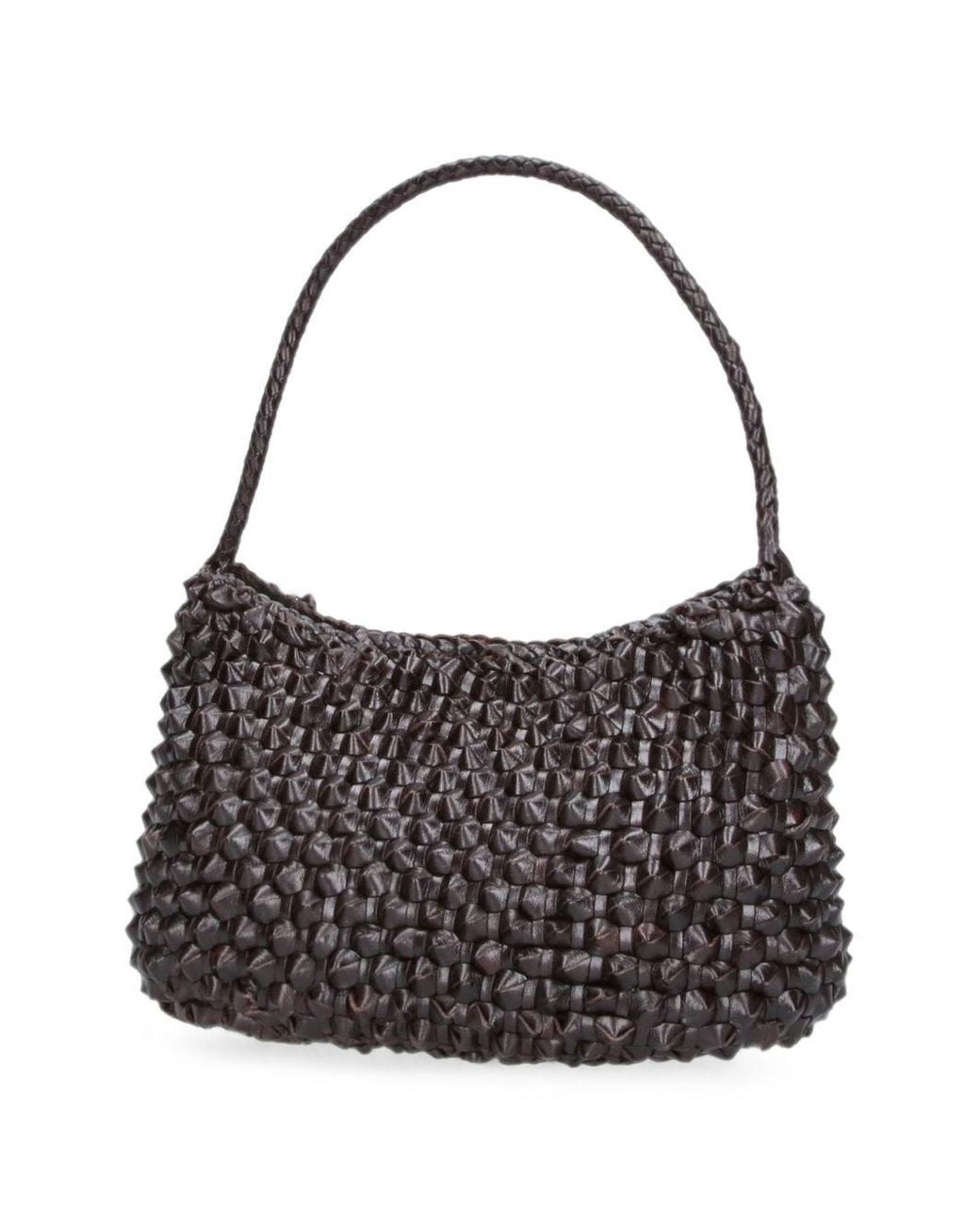 Borsa A Spalla Basil Cactus di Dragon Diffusion in Black