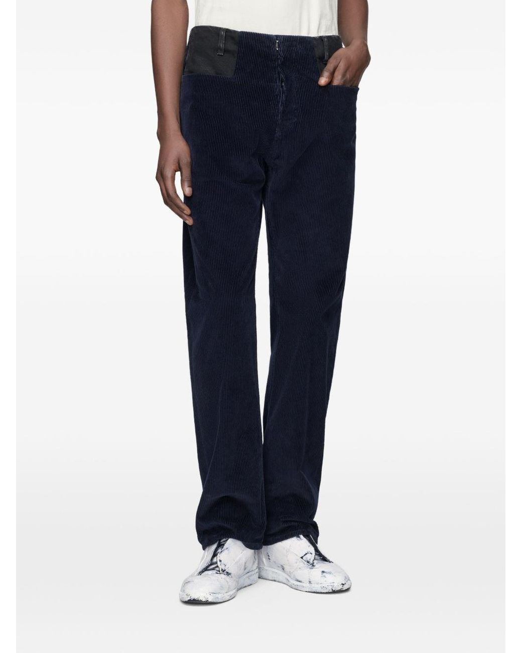 Maison Margiela Blue Denim Cotton Jeans for men