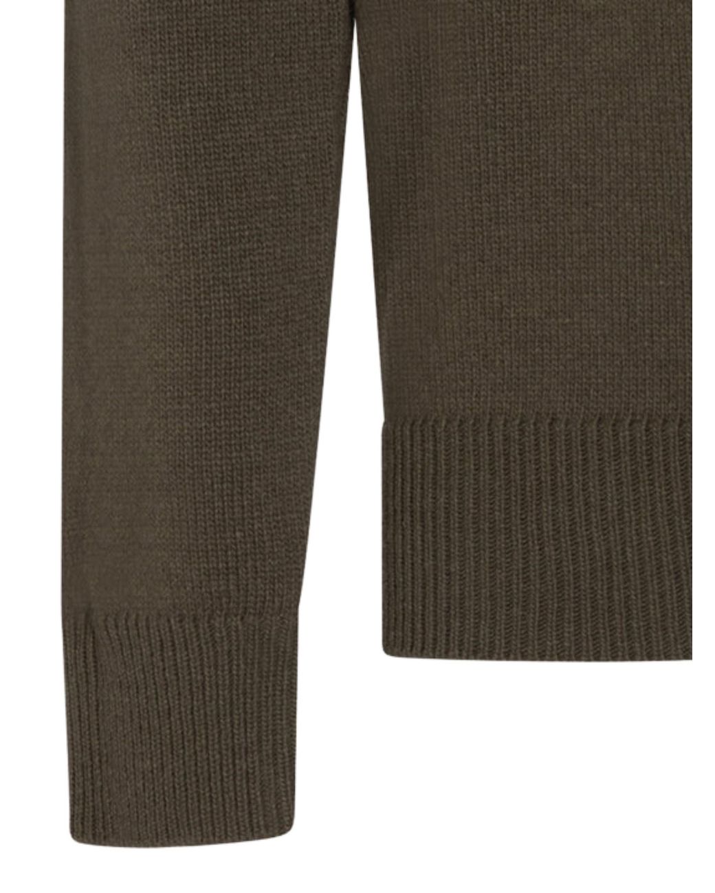 Stone Island Green Wool Sweater for men