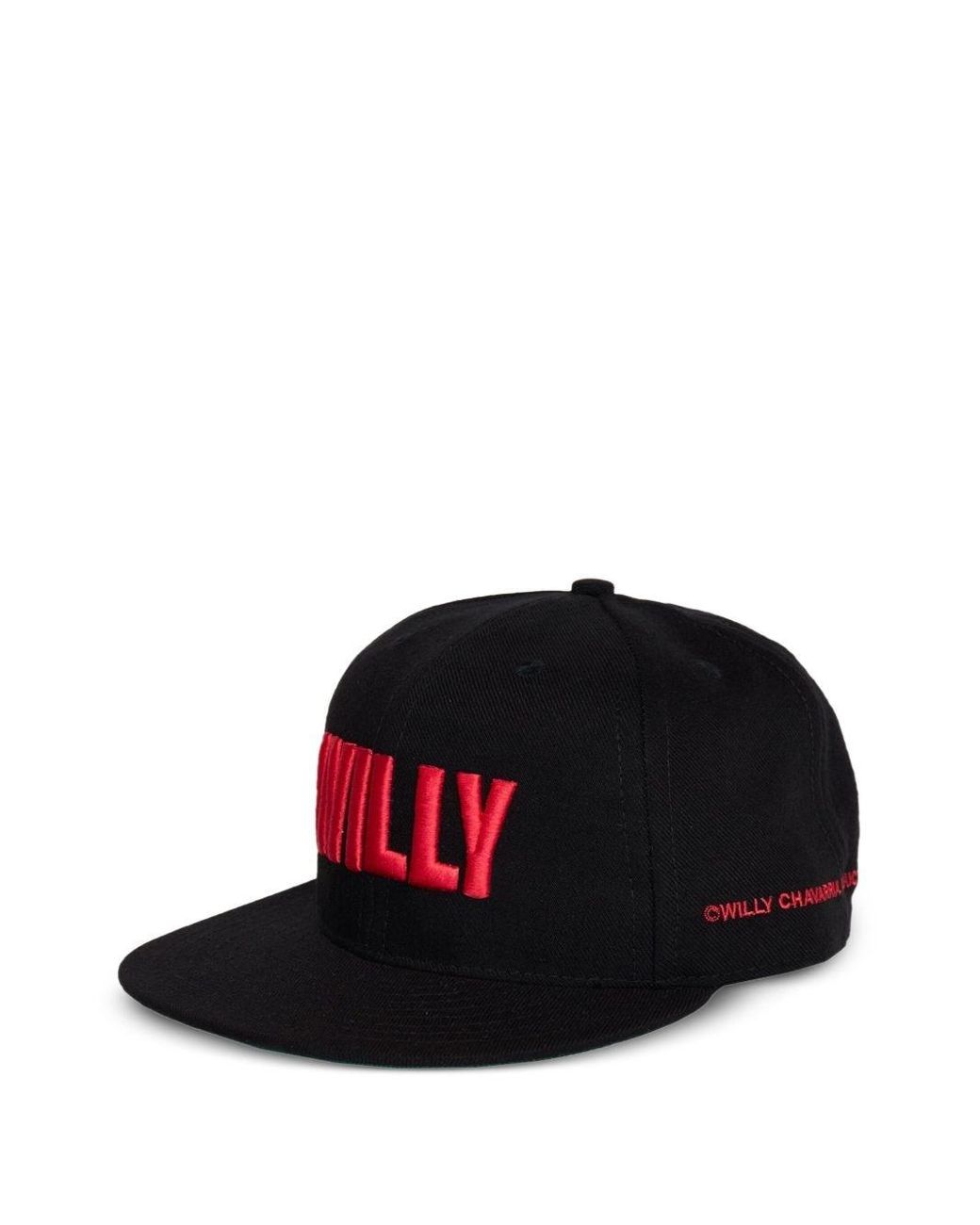 Willy Chavarria Red Willy Baseball Cap for men