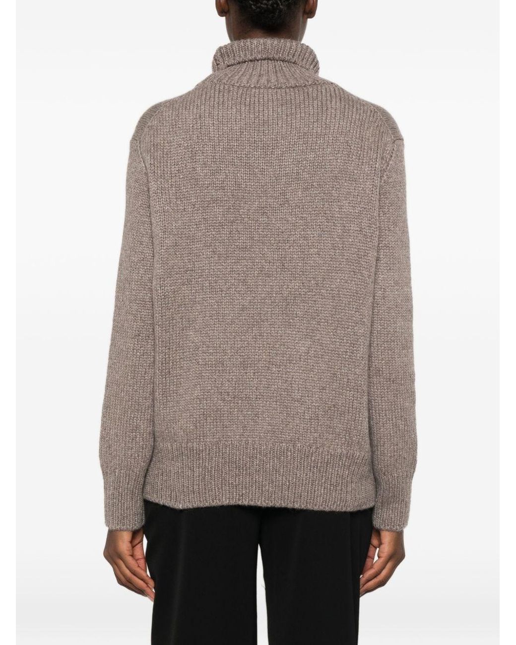 The Row Brown Plira Cashmere Jumper