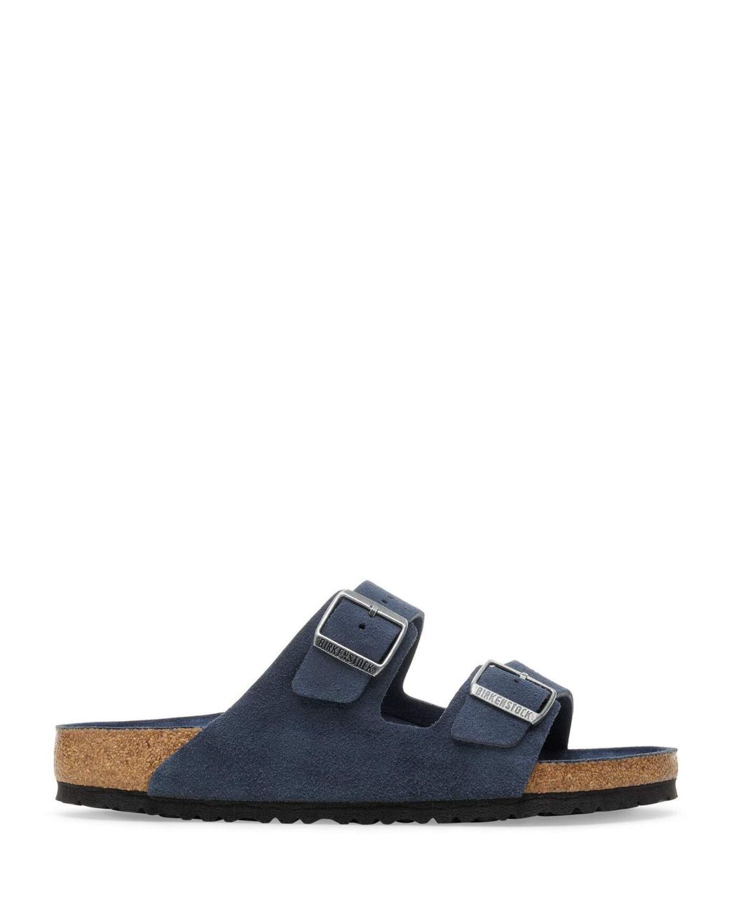 Birkenstock Blue Arizona Slides