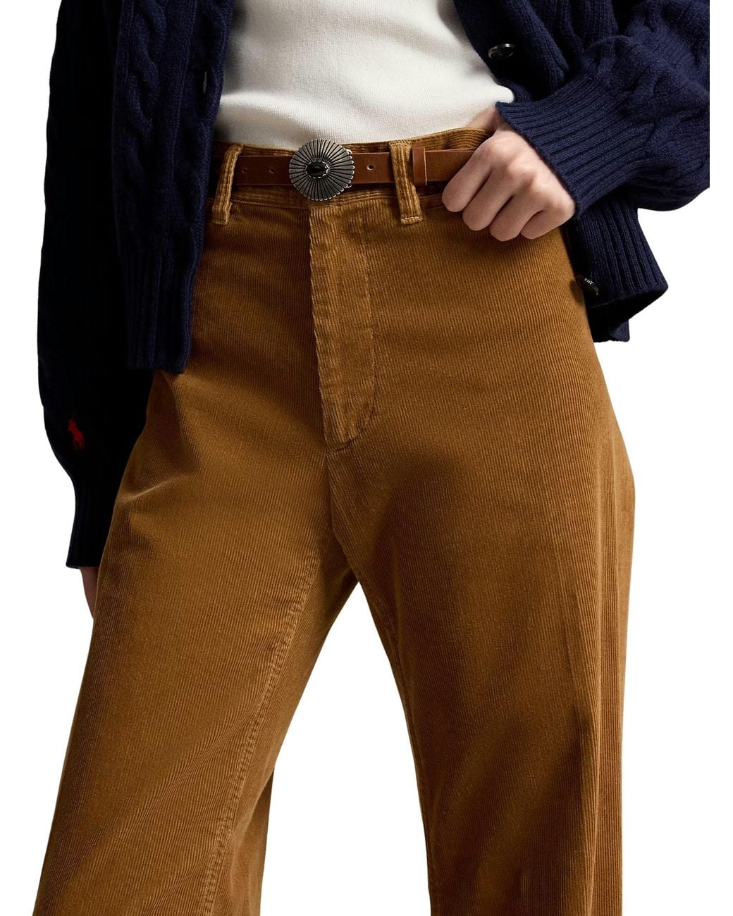 Polo Ralph Lauren Natural Flared Trousers