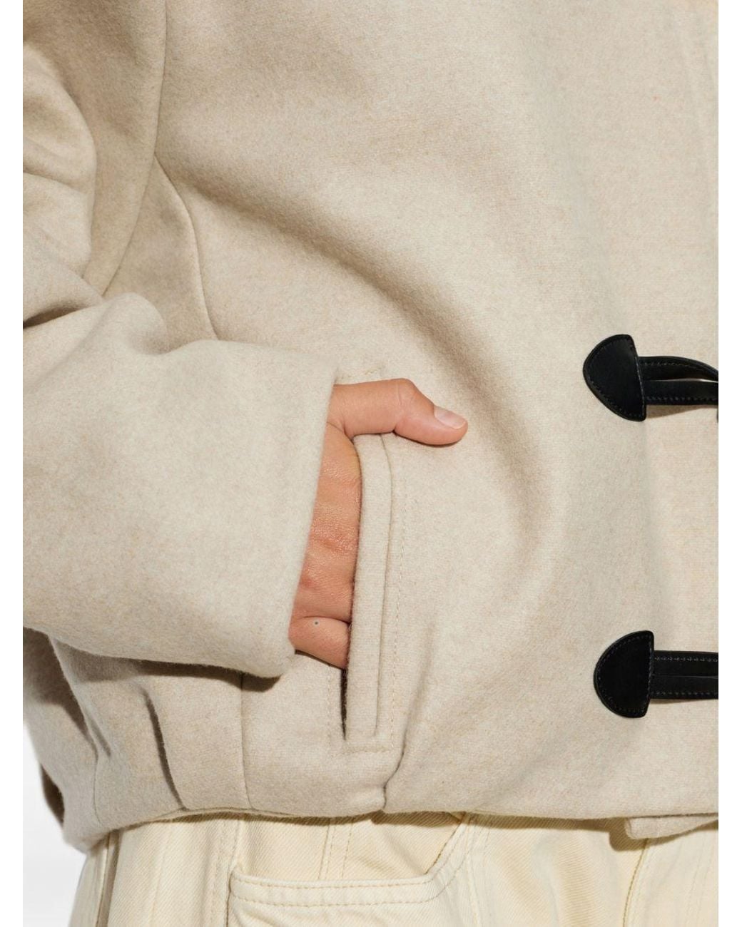 Isabel Marant Natural Trixie Wool Jacket