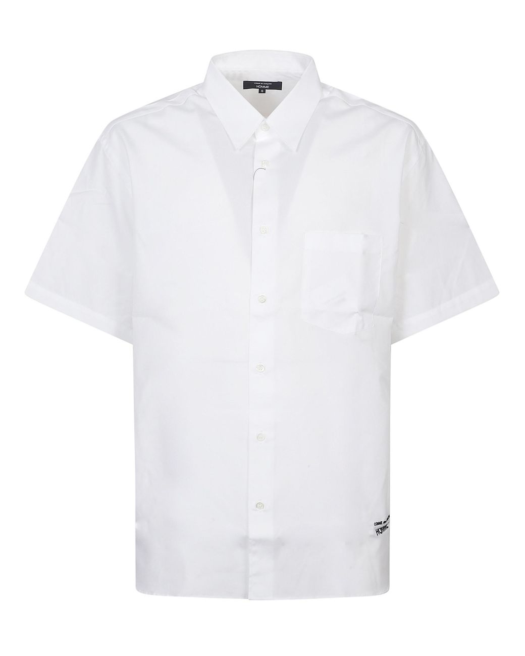 Comme des Garçons White Logo Shirt for men