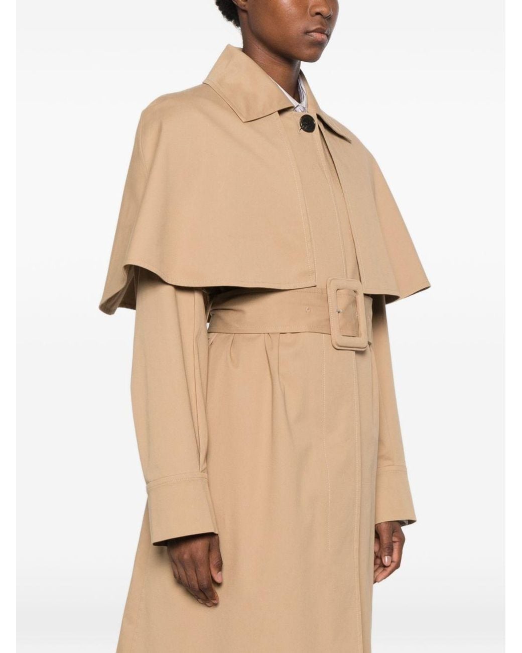 The Row Natural Ayana Cotton Trench Coat