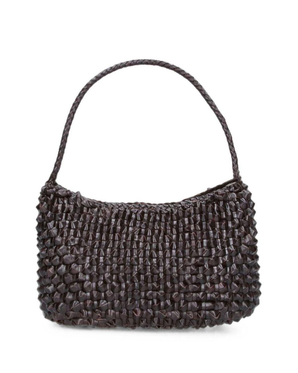 Borsa A Spalla Basil Cactus di Dragon Diffusion in Black