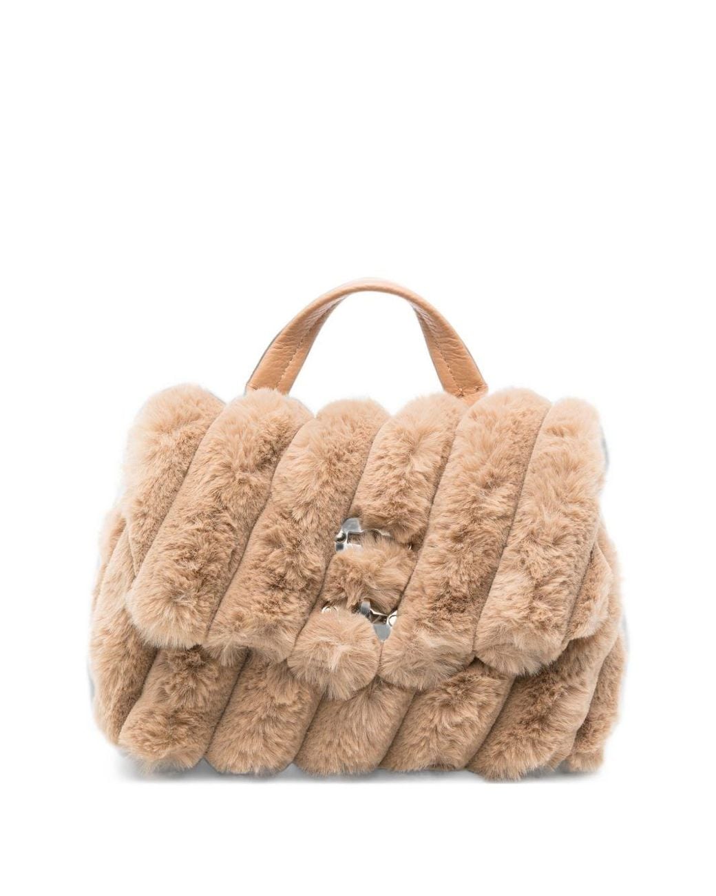 Zanellato Natural Postina Fiocco Baby Leather Handbag