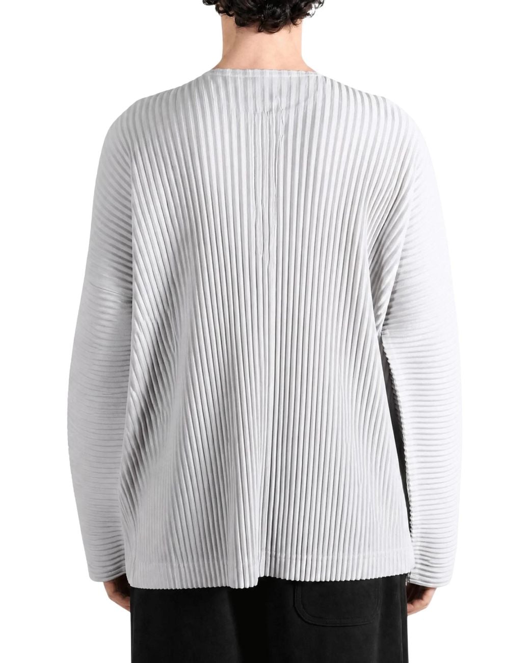 Homme Plissé Issey Miyake White Monthly Colors September Top for men