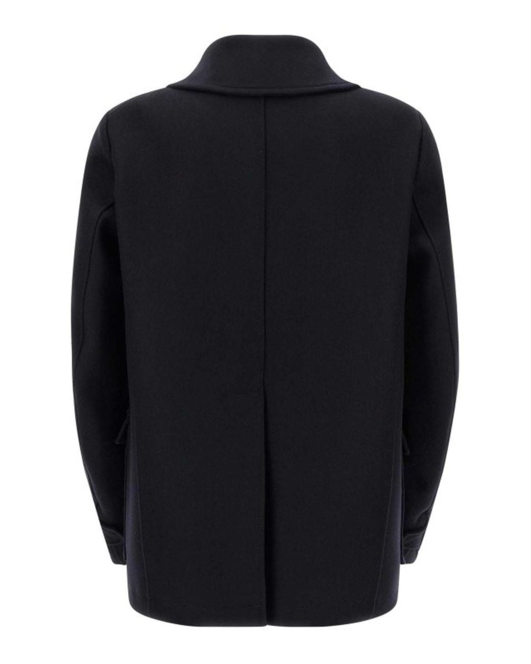 DSquared² Blue Wool Coat for men
