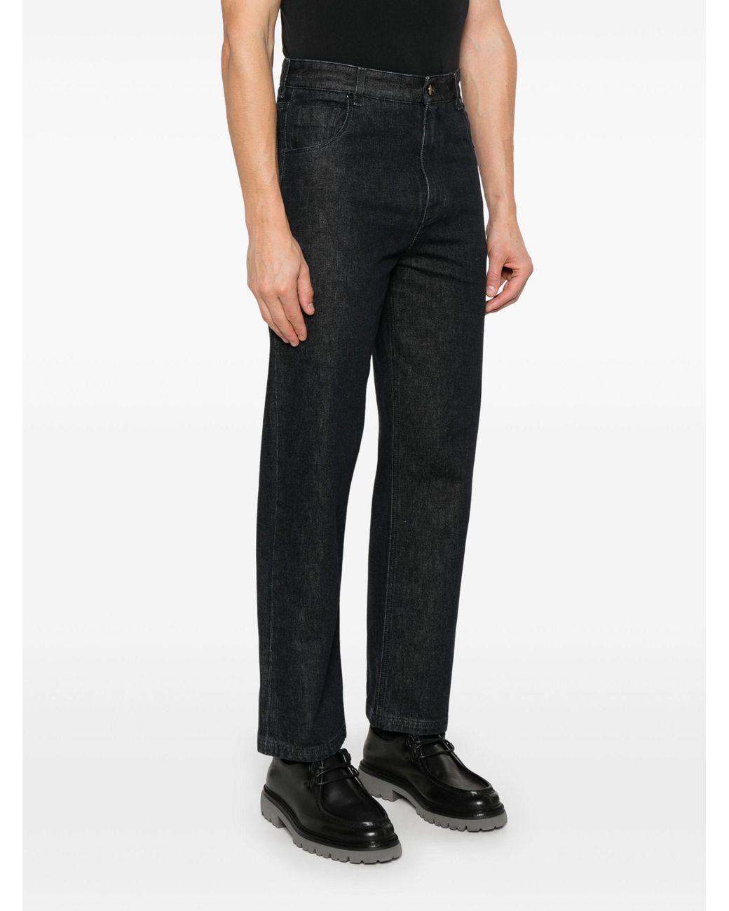 Jeans Dritti di Fendi in Black da Uomo