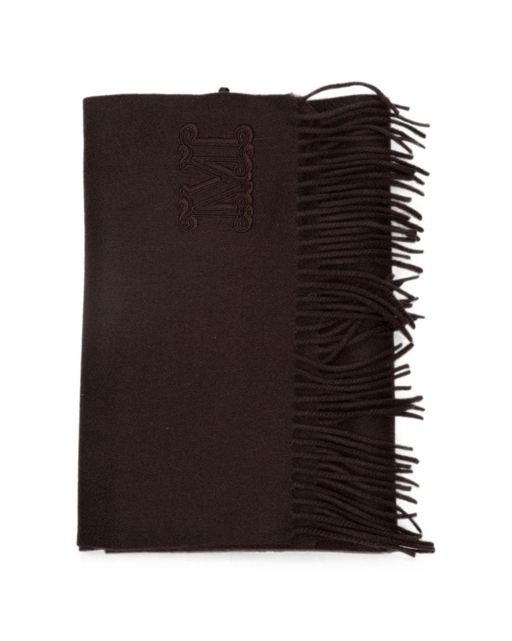 Max Mara Black Cashmere Scarf