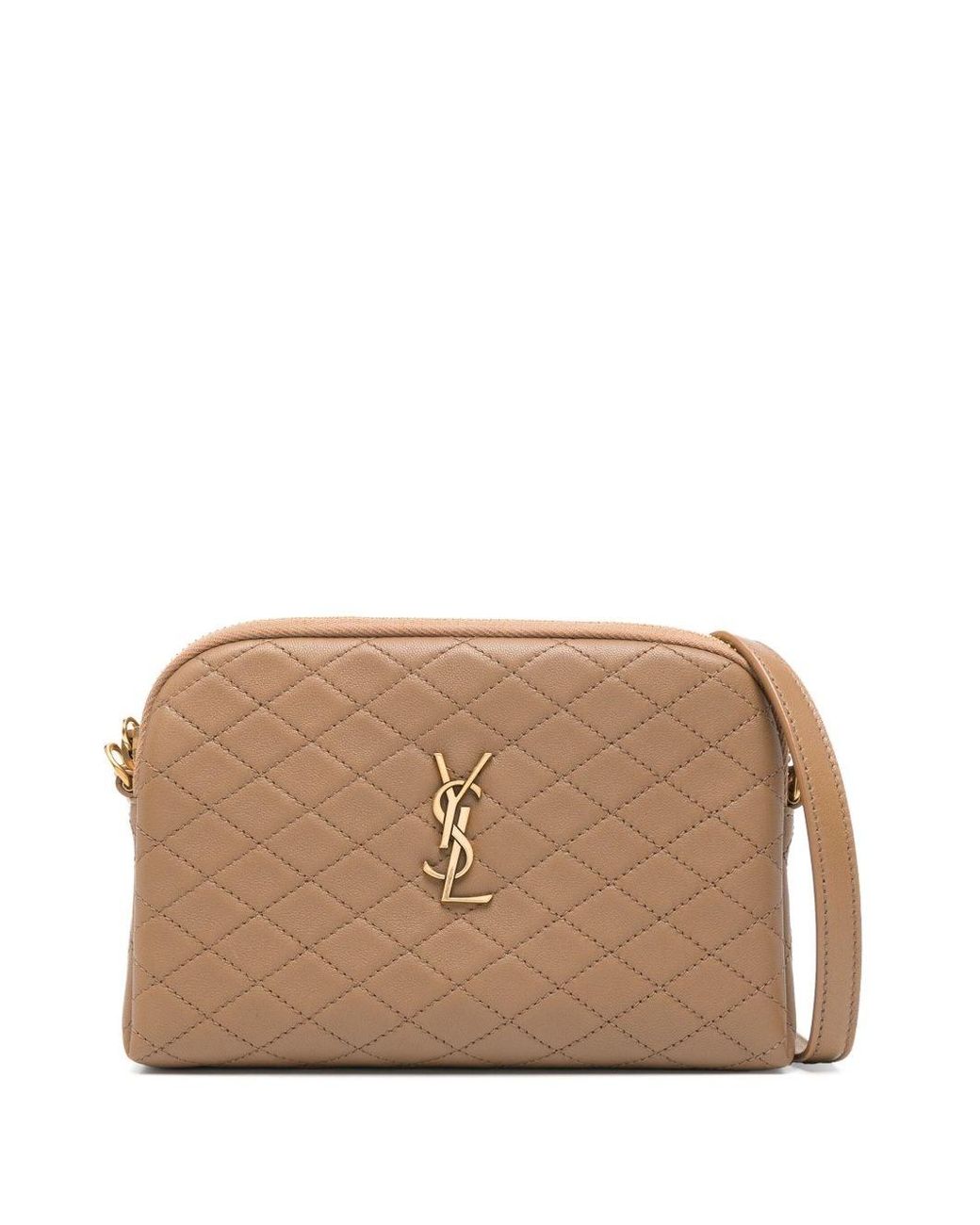 Saint Laurent Natural Gaby Cross Body Bag