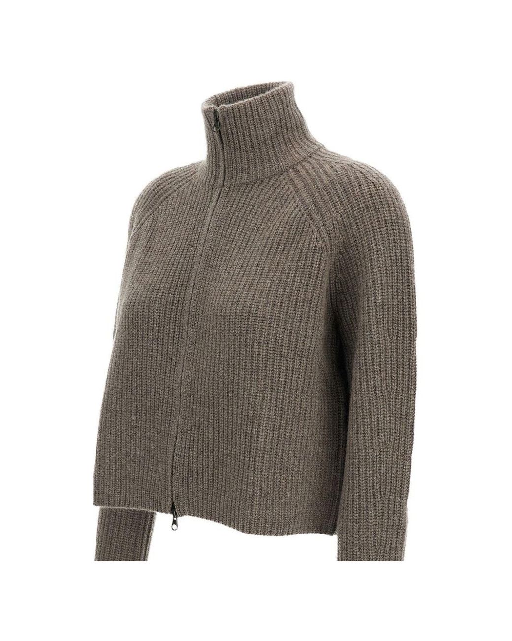 Lisa Yang Gray Sadie Cashmere Cardigan
