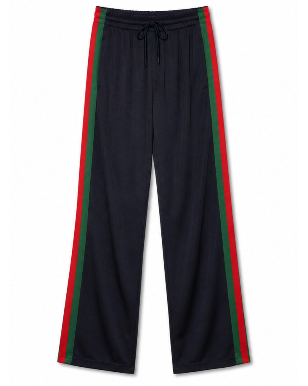 Gucci Blue Web Detail Trousers for men