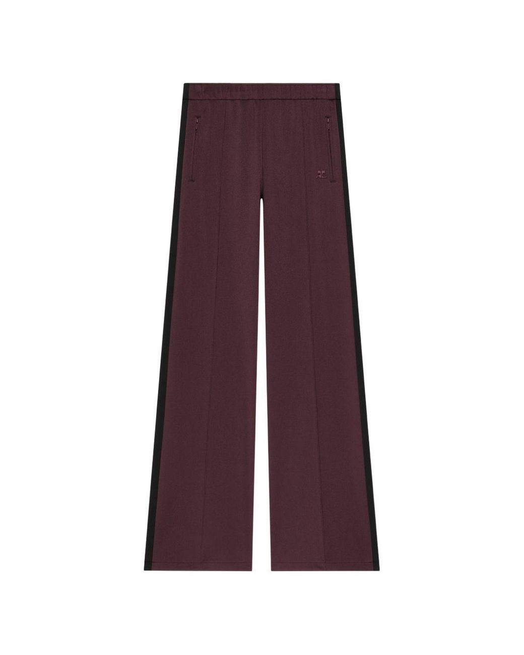 Courreges Purple Bicolor Sweatpants
