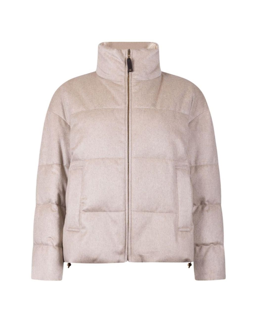 Max Mara Pink Short Down Jacket