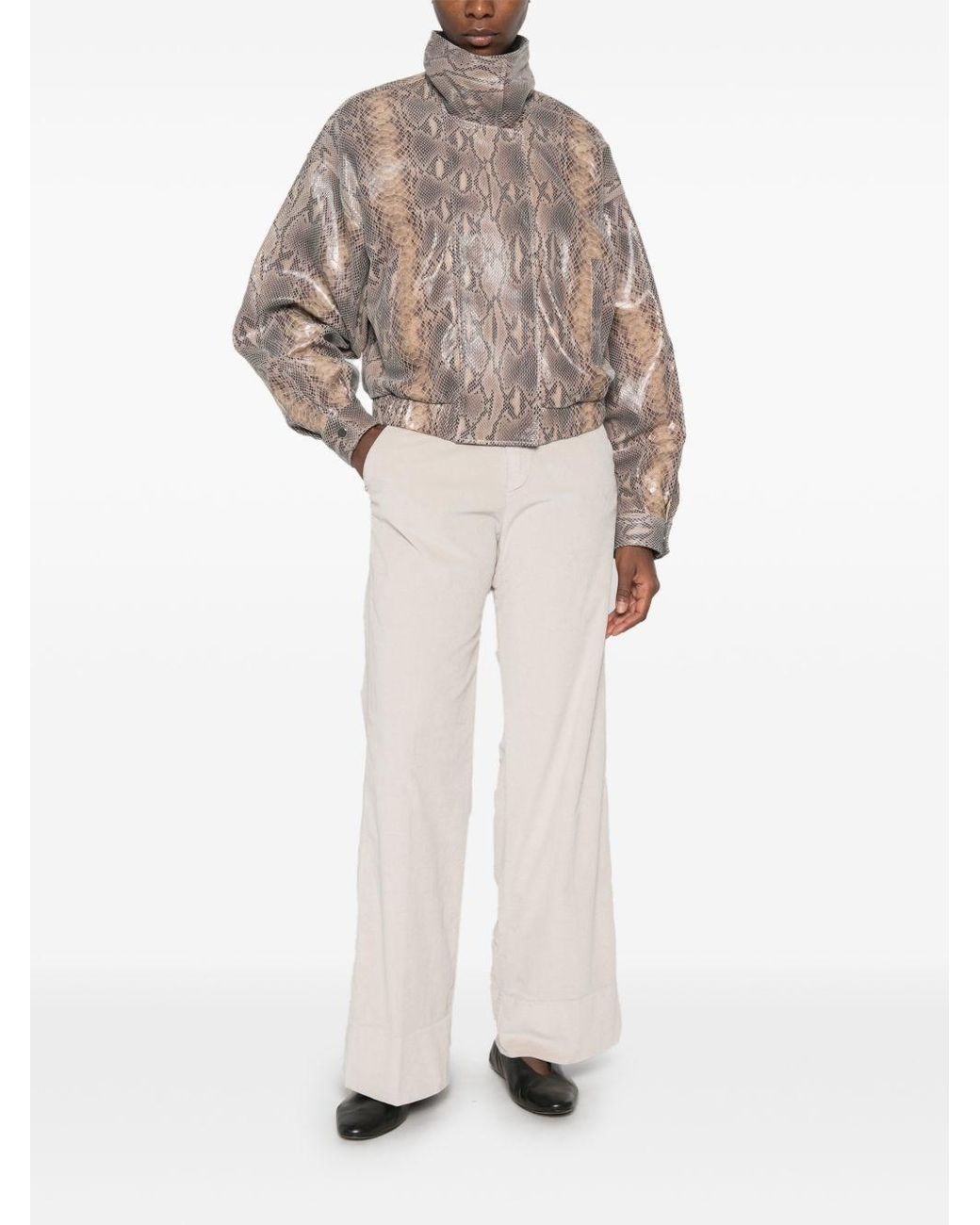 White Sand White Cotton Trousers
