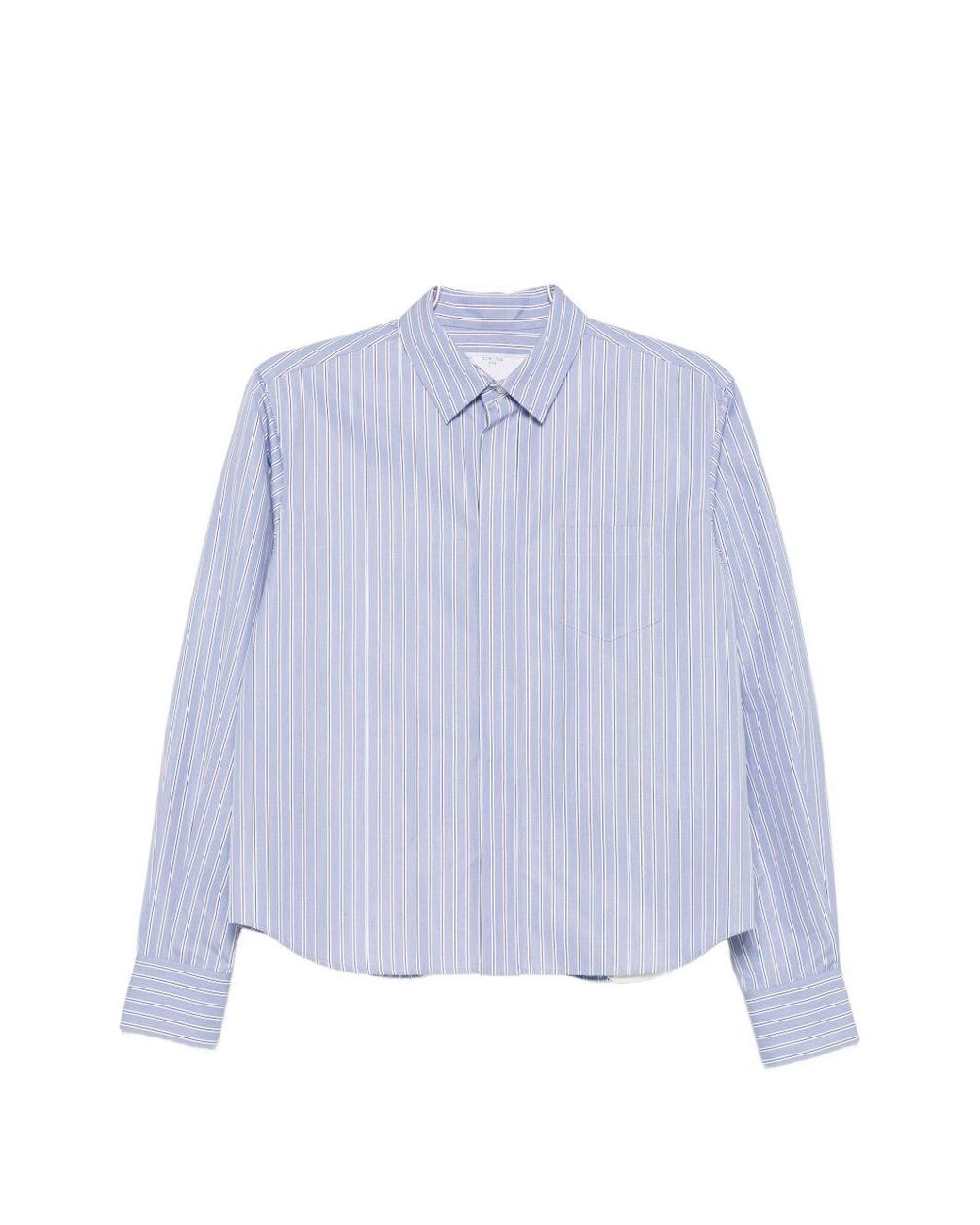 Sacai Purple Cotton Shirt