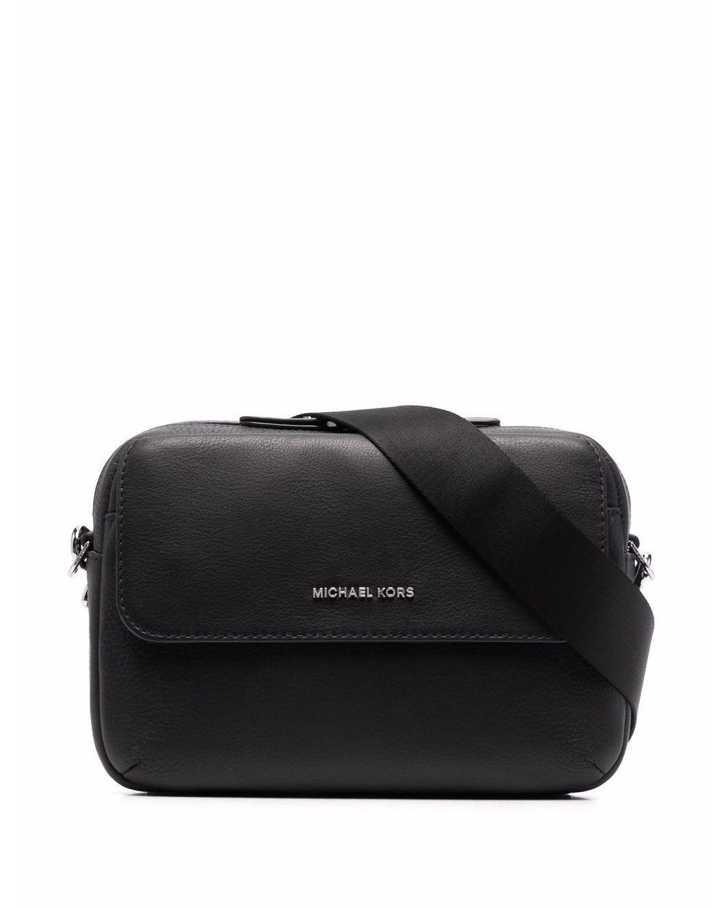 Michael Kors Black Hudson Utility Crossbody Bags for men