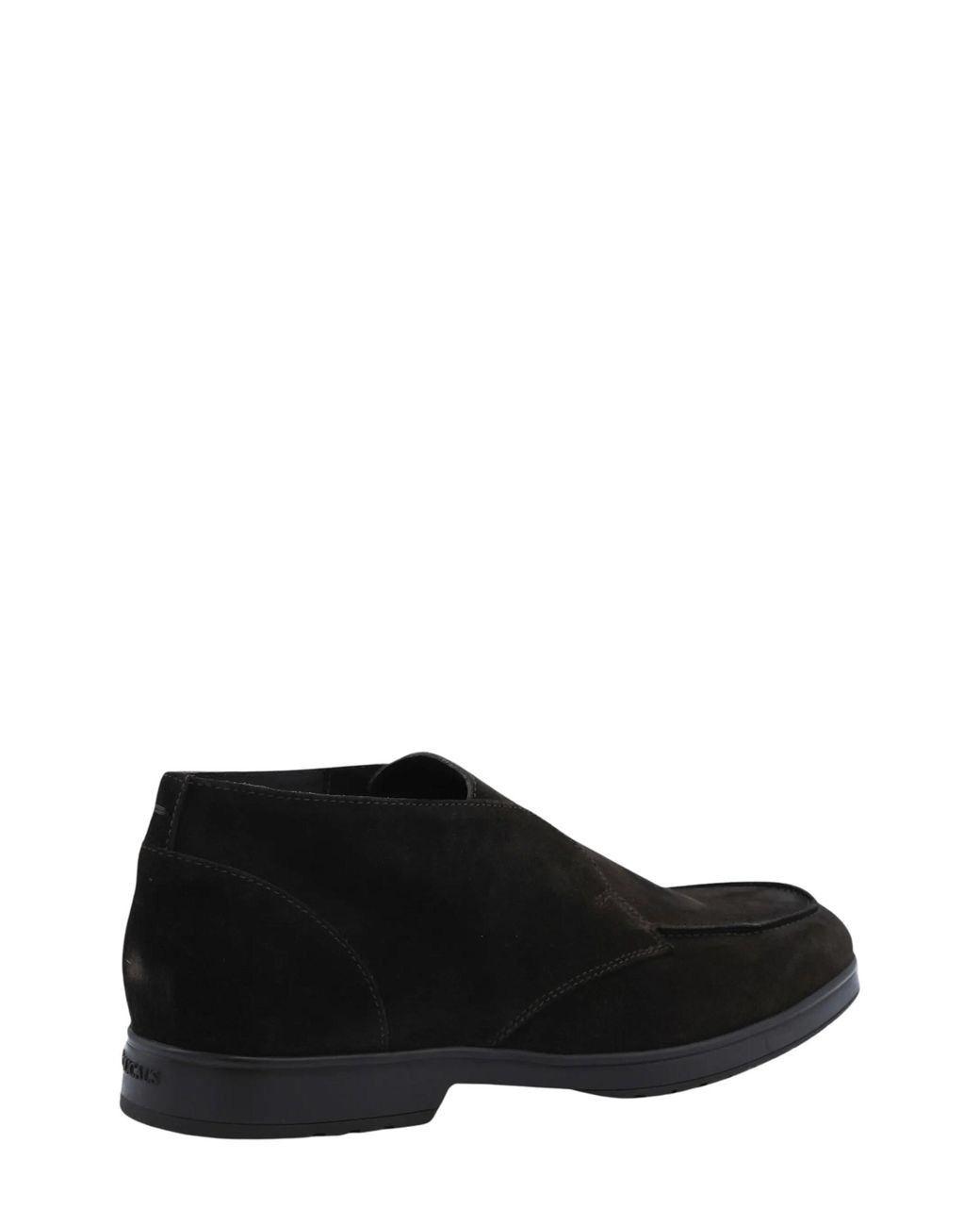 Doucal's Black Suede Desert Boots for men