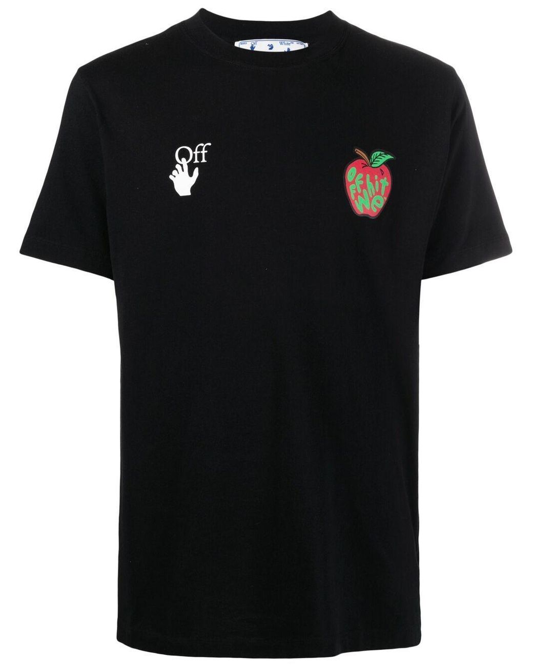 Off-White c/o Virgil Abloh Apple-print Arrow T-shirt in