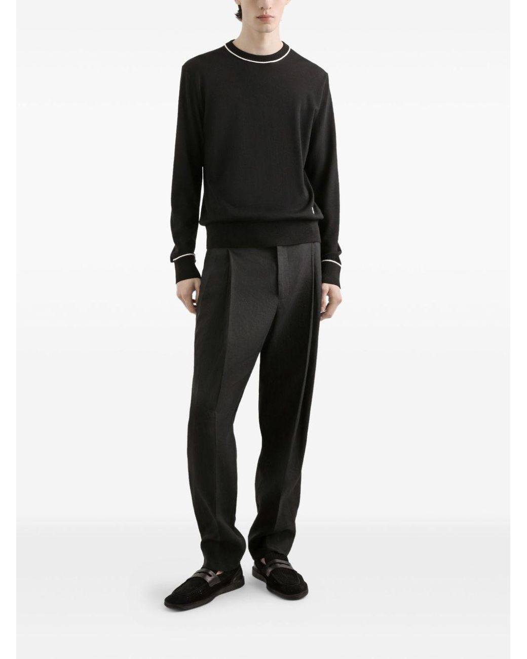 Dolce & Gabbana Black Dolce & Gabbana Sweaters for men