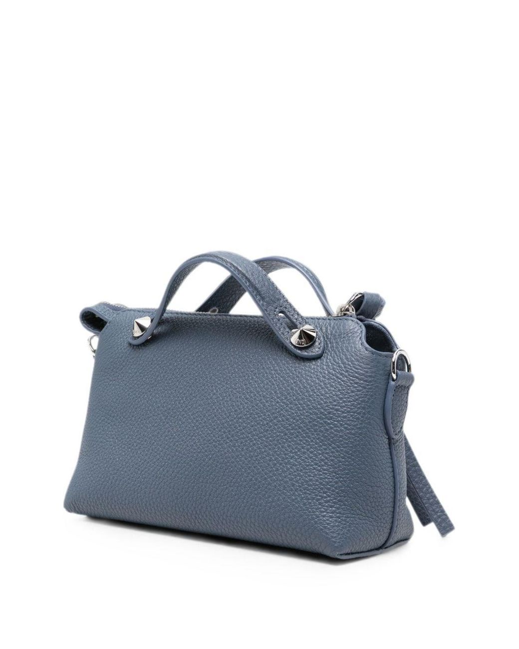 Fendi Blue By The Way Mini Leather Handbag