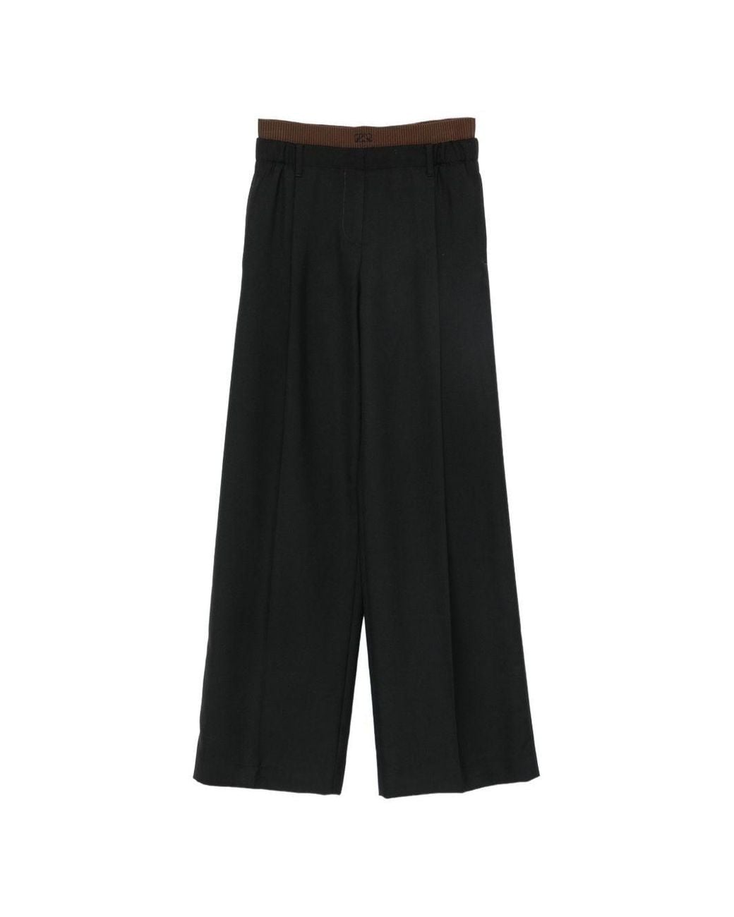 Loewe Black Wool Trousers