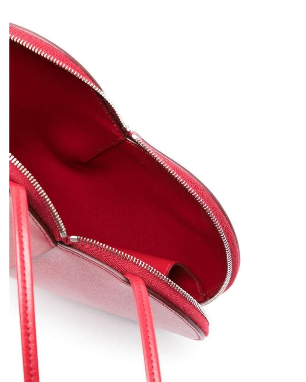 Alaïa Red Sleek Mini Shoulder Bag For