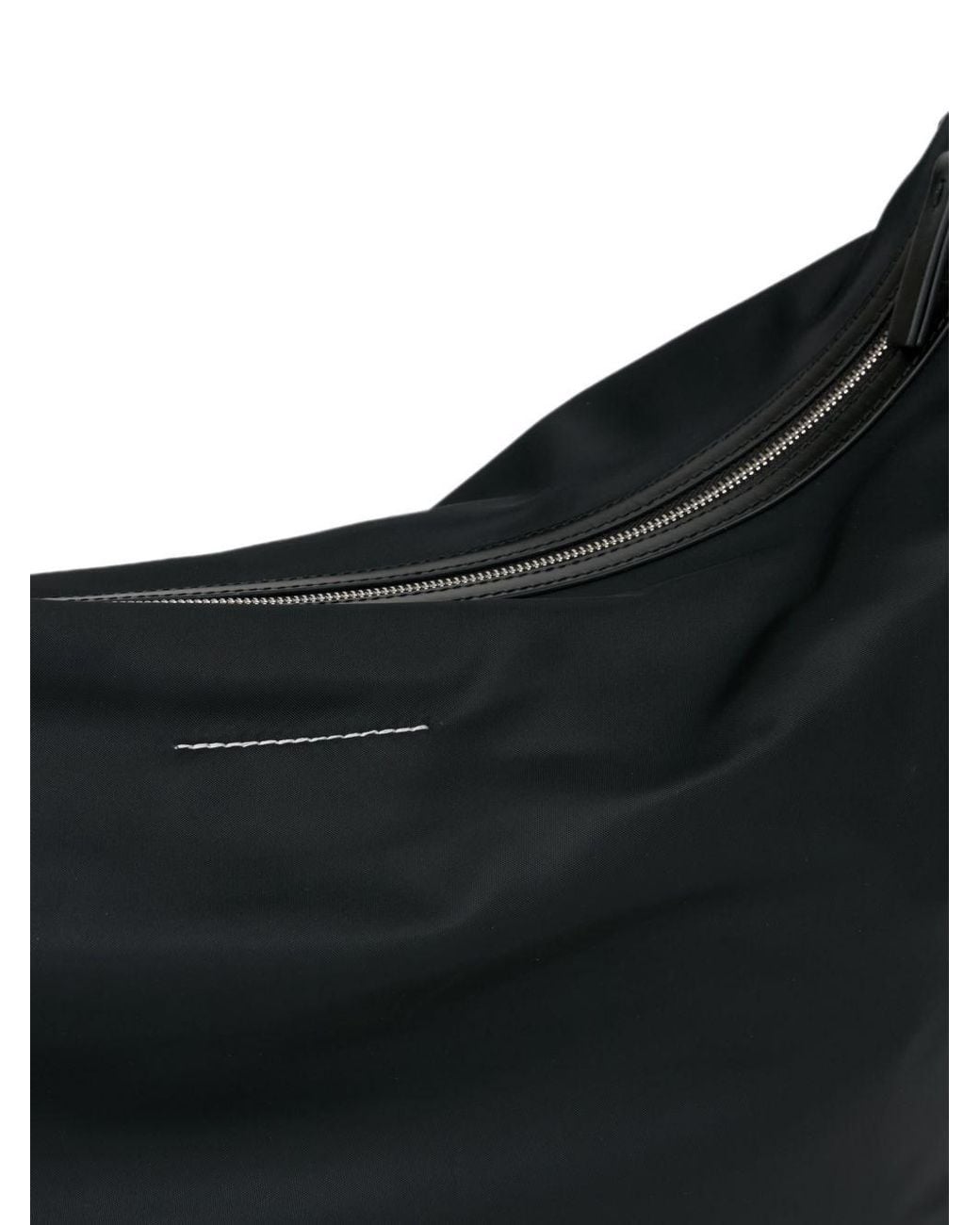 MM6 by Maison Margiela Black Nylon Crossbody Bag for men