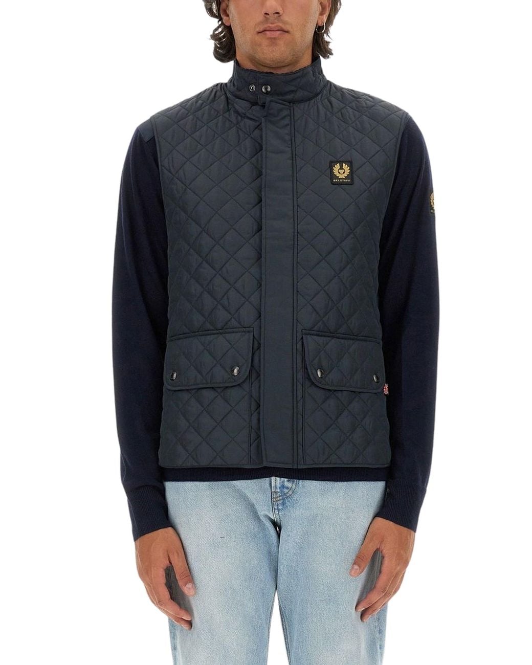 Belstaff Blue Icon Vest for men