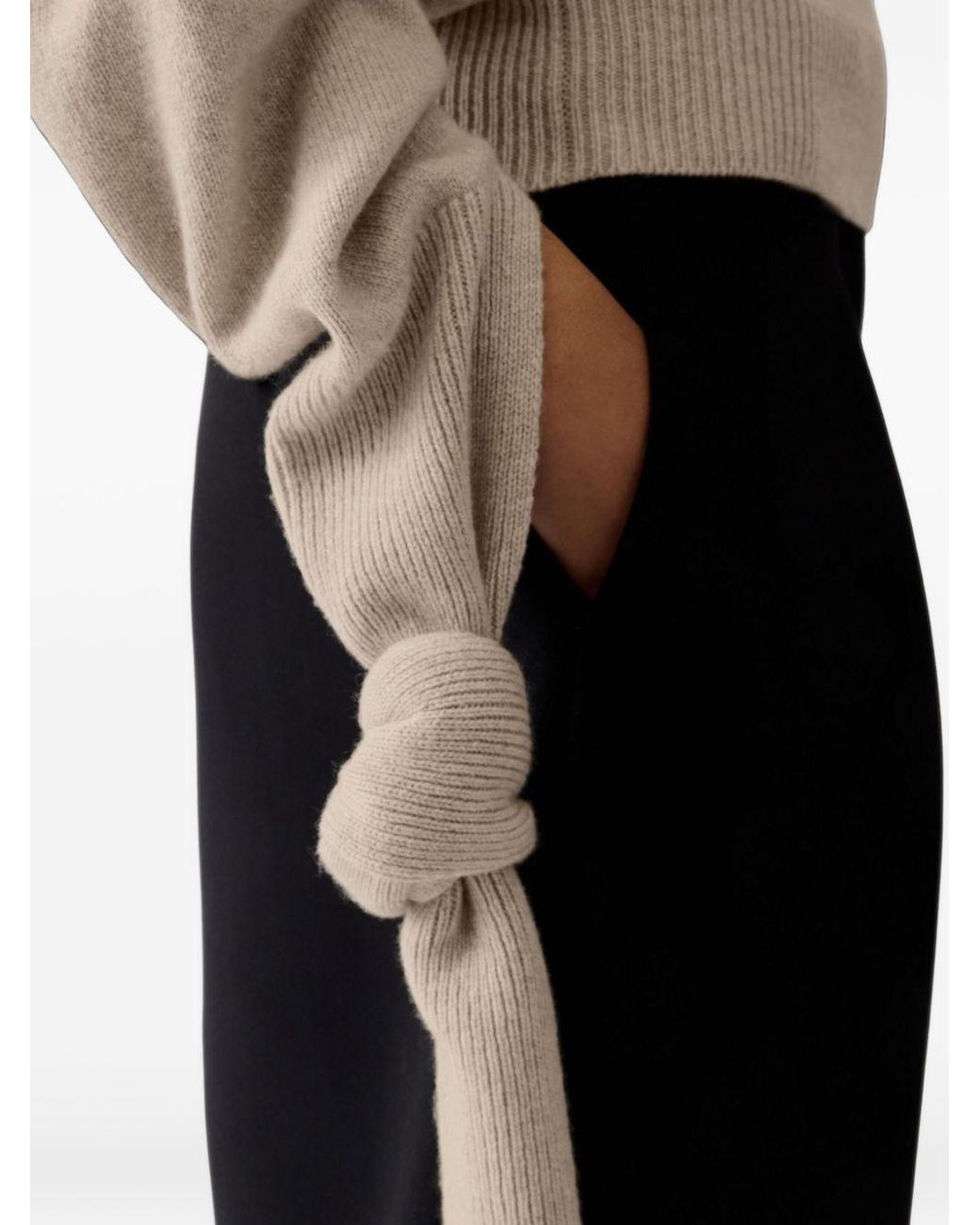 Jacquemus White Wool Crewneck Sweater