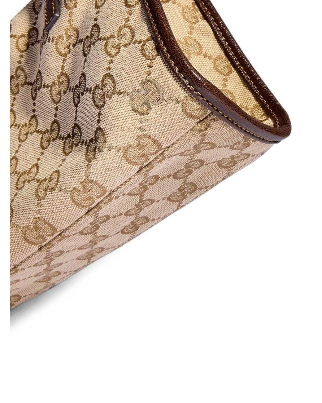 Mini Tote Gg By di Gucci in Natural