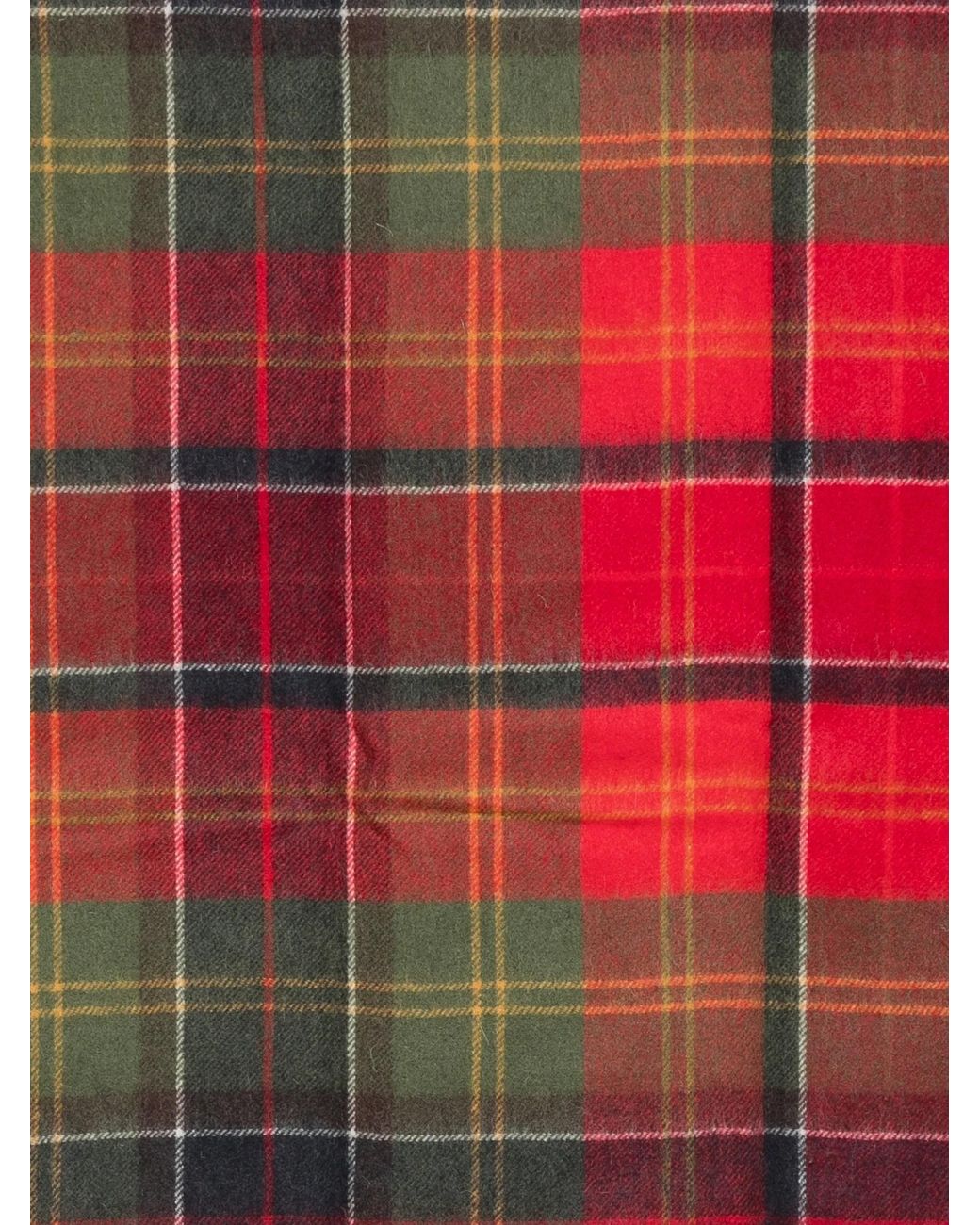Barbour Red Serena Tartan Scarf for men