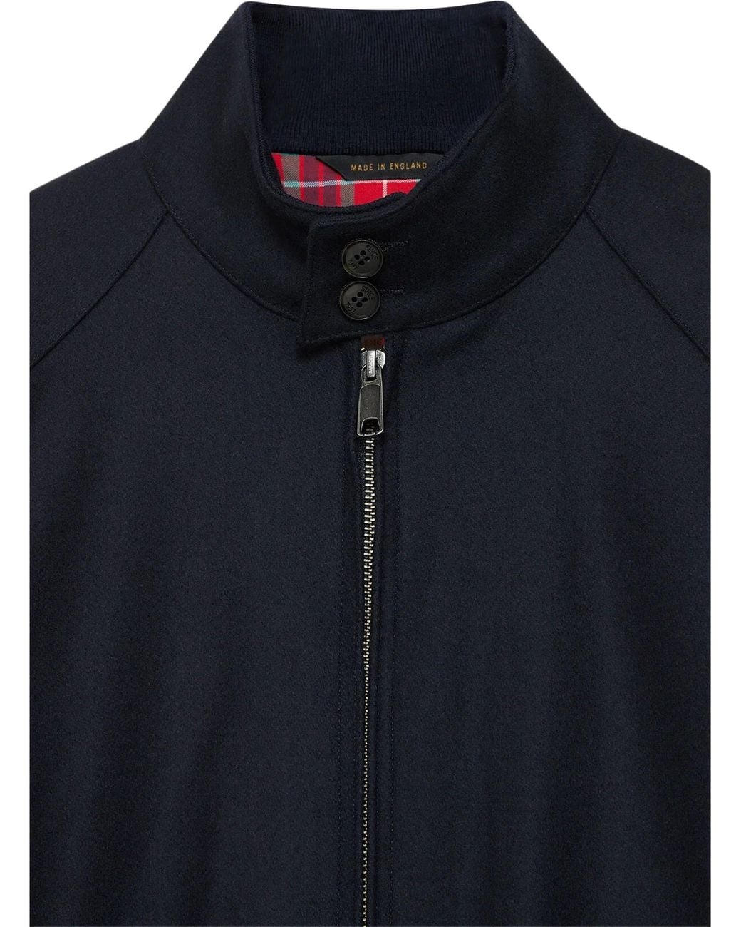 Baracuta Blue Unpadded G9 Melton Blouson Jacket for men