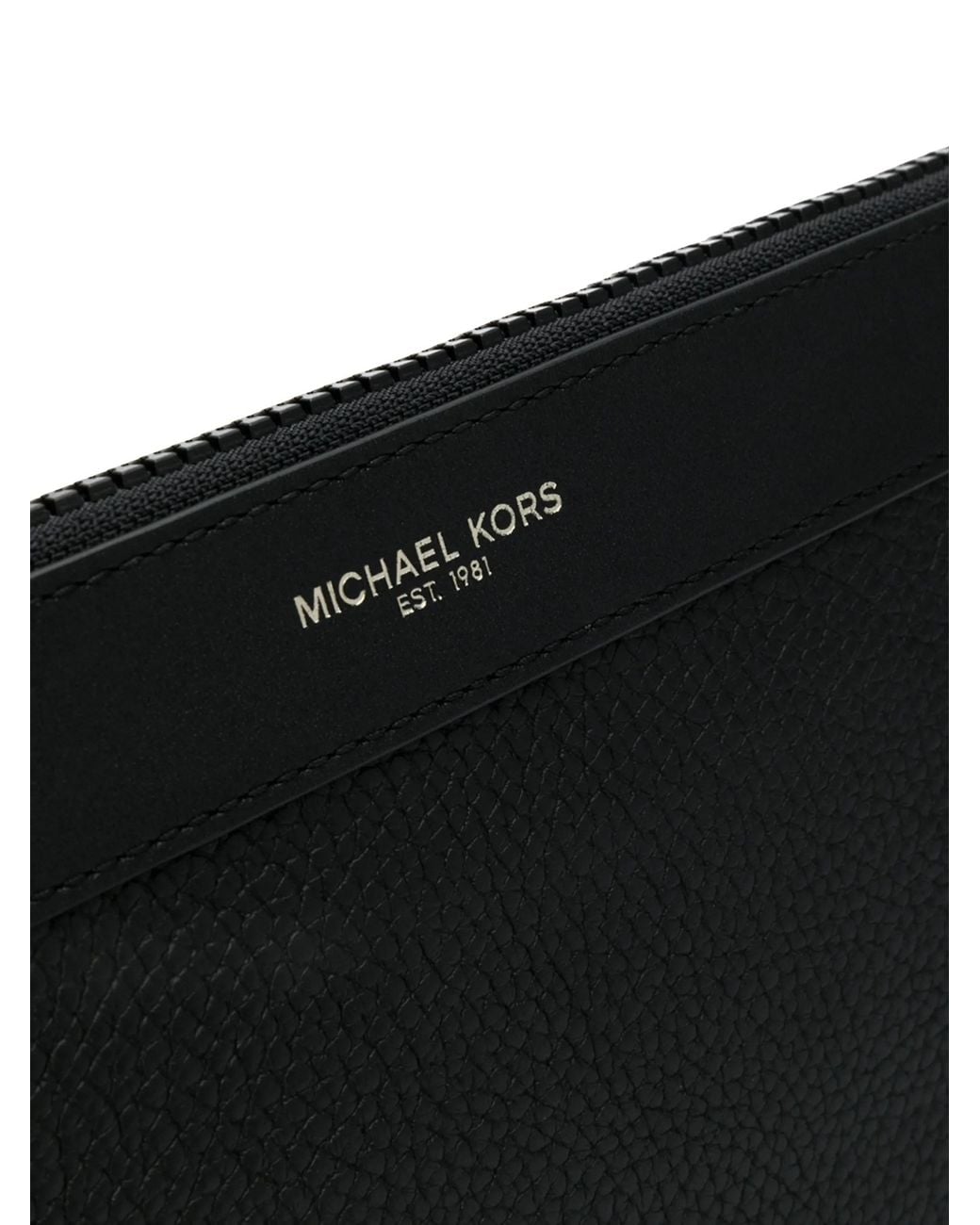 Pochette Sottile di Michael Kors in Black da Uomo