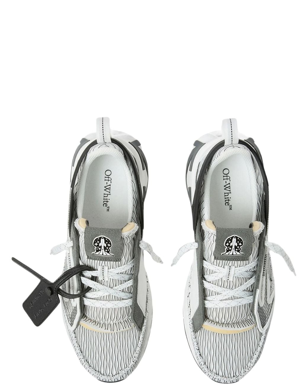 Off-White c/o Virgil Abloh White Space Memo Lace-Up Sneakers for men