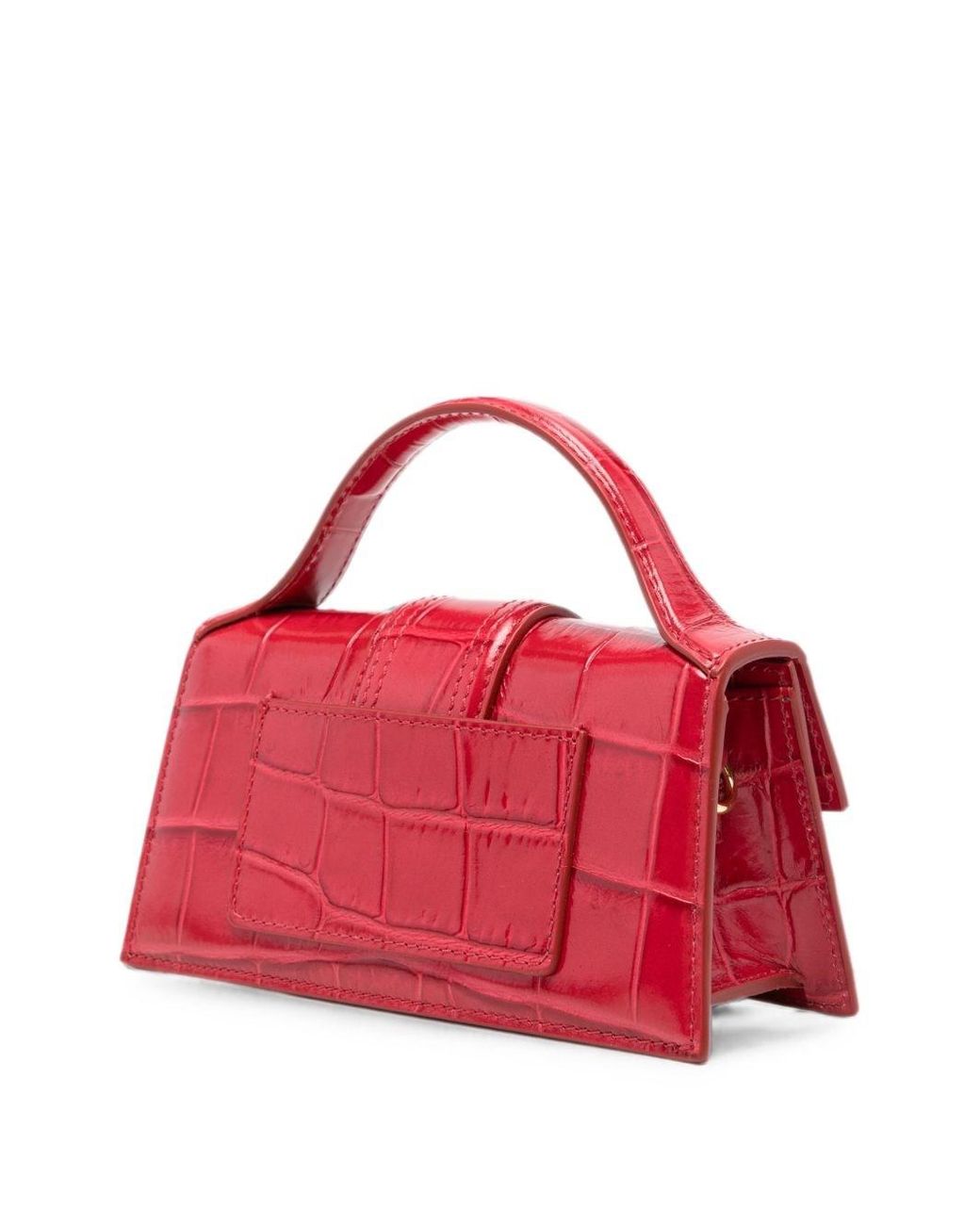 Jacquemus Red Le Bambino Leather Handbag