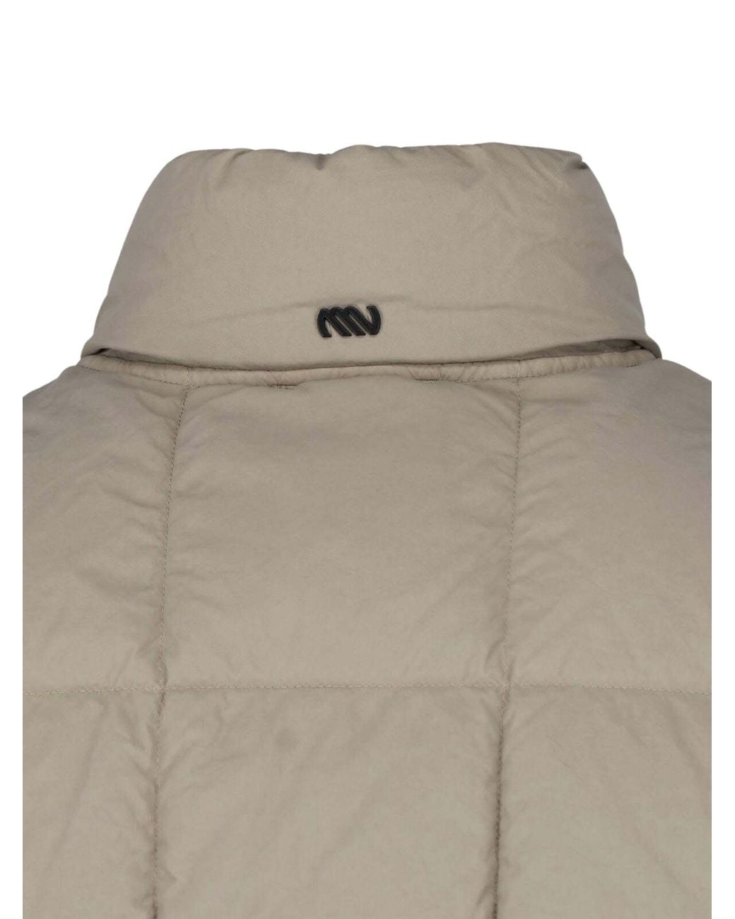 Massimo Osti Studio Gray Quilted Down Jacket for men