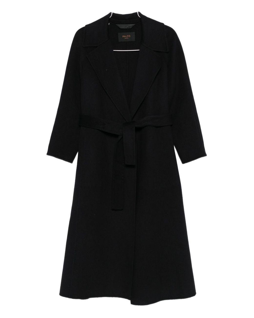 Paltò Black Paola Wool Coat
